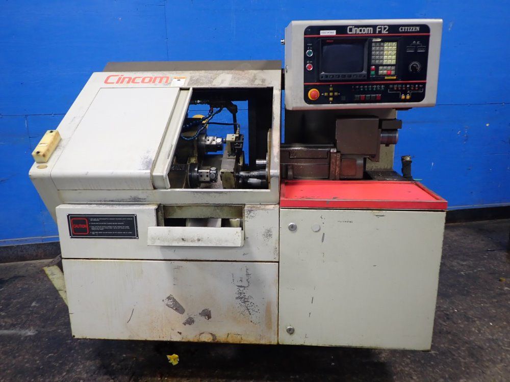 Cincom F-12 Cnc Lathe - F-12