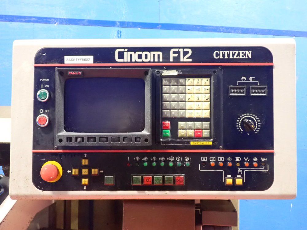 Cincom F-12 Cnc Lathe - F-12
