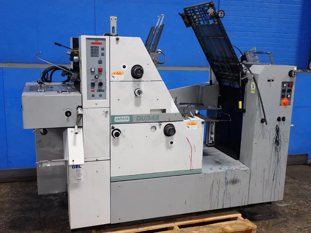 Hamada Du342k Printing Press - Du342k