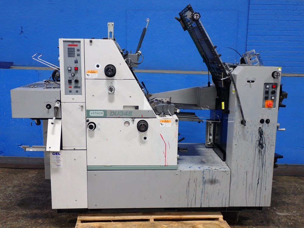 Hamada Du342k Printing Press - Du342k