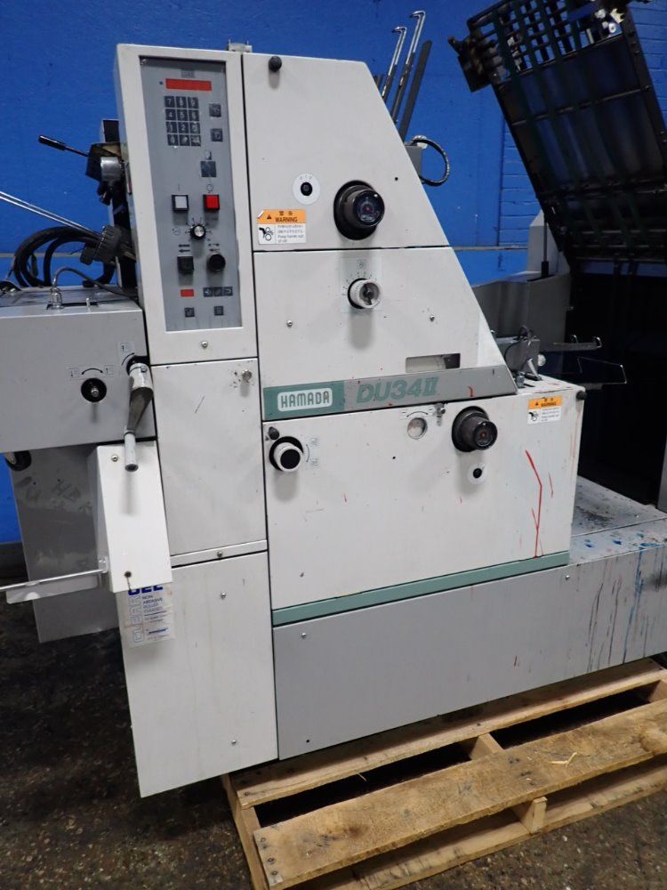 Hamada Du342k Printing Press - Du342k