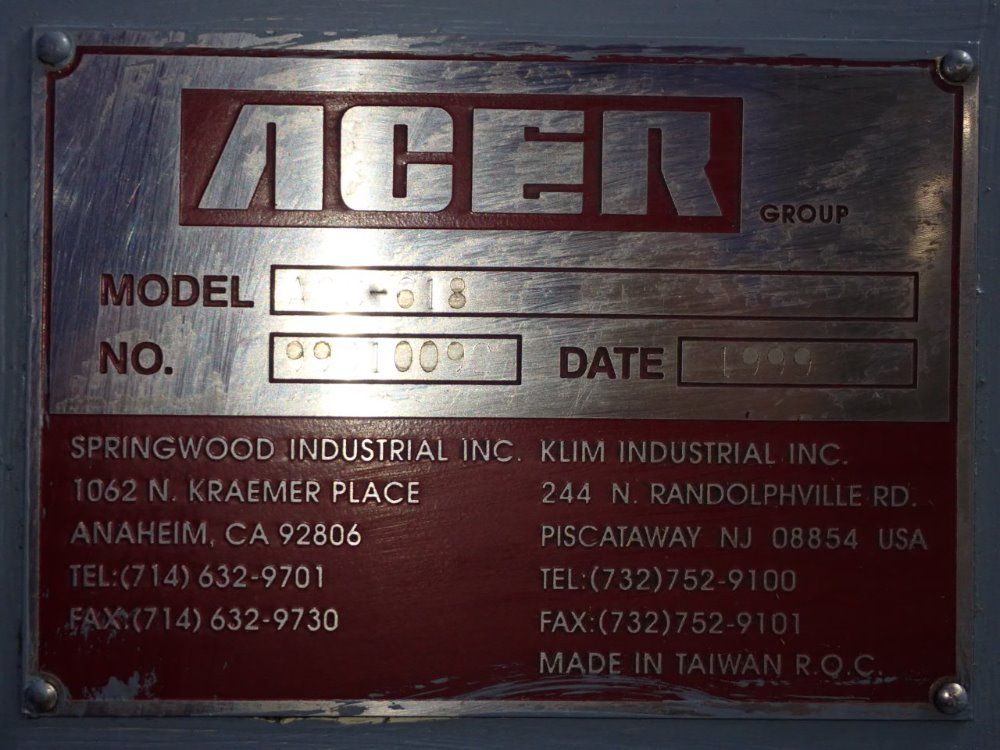 Ager Surface Grinder