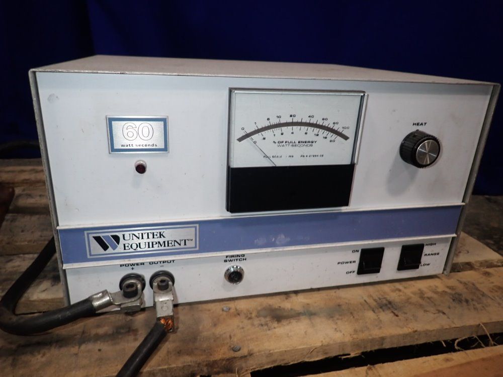 Unitek Equipment Ultrasonic Spot Welder