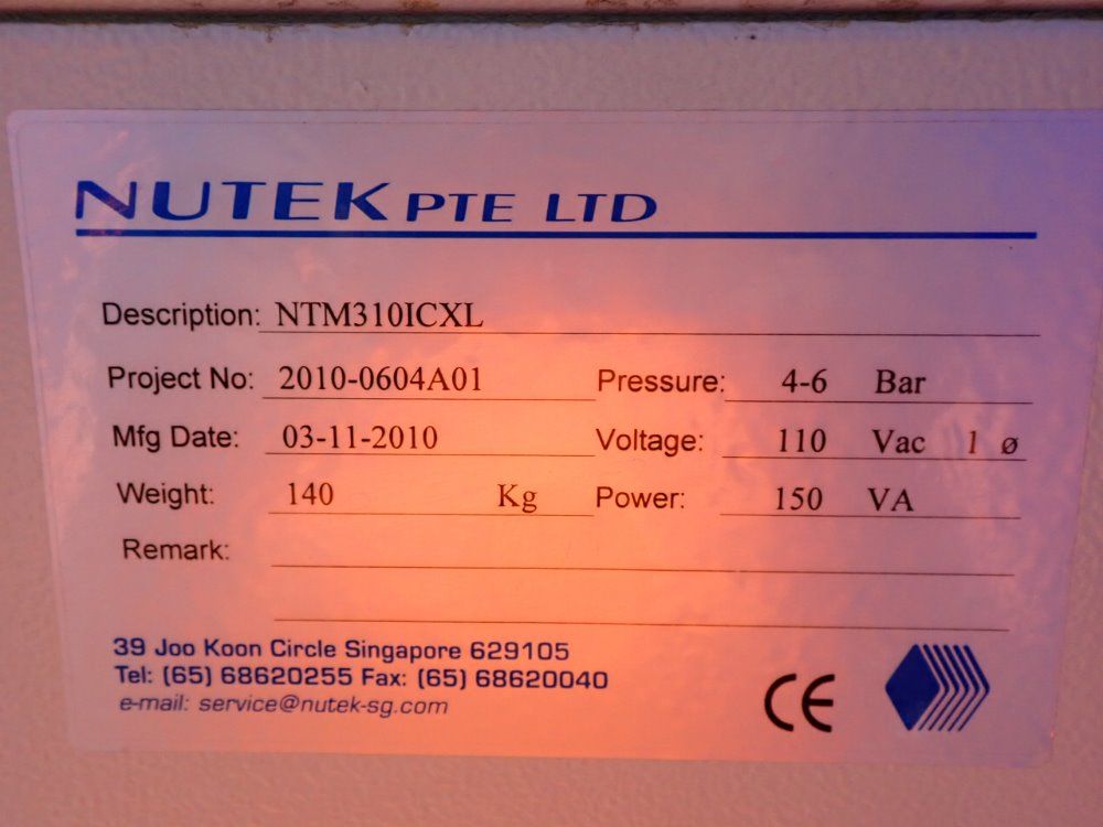 Nutek Pte Ltd Pc Board Handler