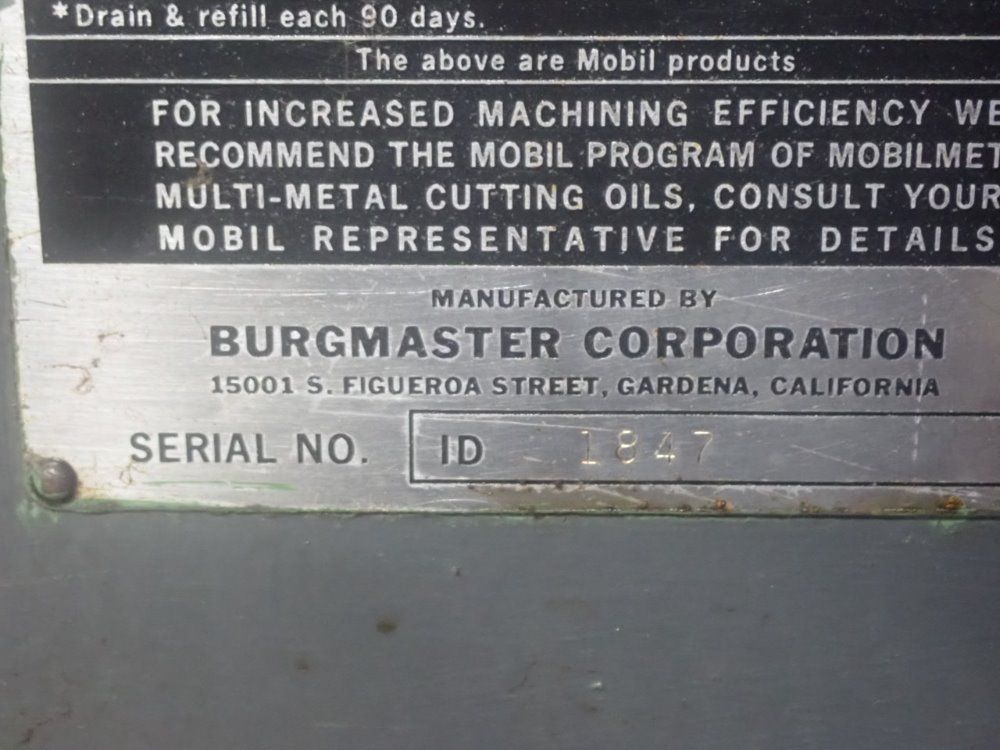 Burgemaster Turret Drill