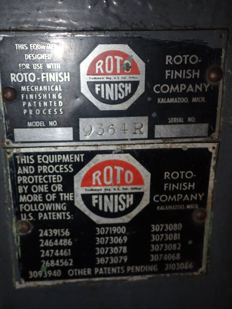 Roto-finish Vibratory Finisher
