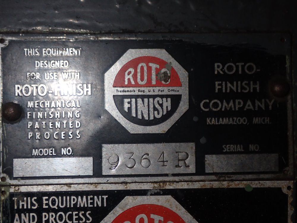 Roto-finish Vibratory Finisher