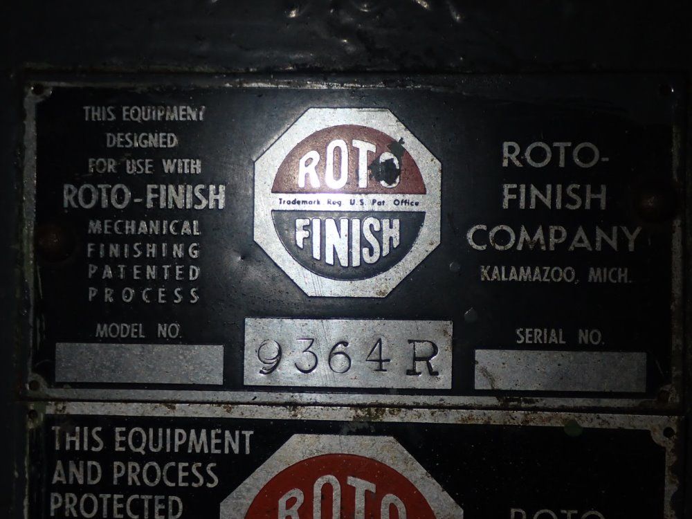 Roto-finish Vibratory Finisher