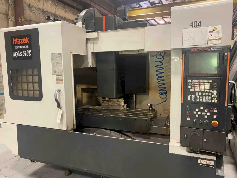 Mazak 51.18" X 21.65" Table Vcn-510c Cnc Vertical Machining Center - Vcn-150c