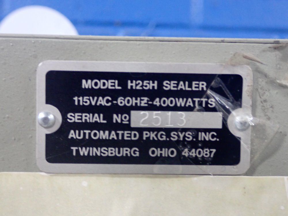 Automated Packaging Bag Sealer