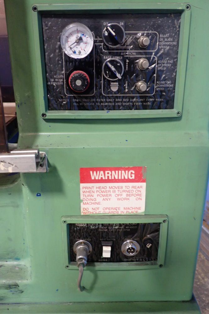 Pat-a-print Dap 805 2c Thkcup Pad Printer - Dap 805 2c Thkcup