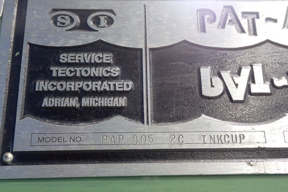 Pat-a-print Dap 805 2c Thkcup Pad Printer - Dap 805 2c Thkcup