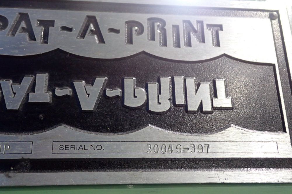 Pat-a-print Dap 805 2c Thkcup Pad Printer - Dap 805 2c Thkcup