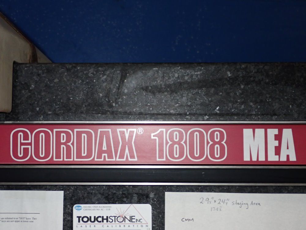 Sheffield Measurement 54" X 24" X 8" 1808-mea Cmm - 1808-mea