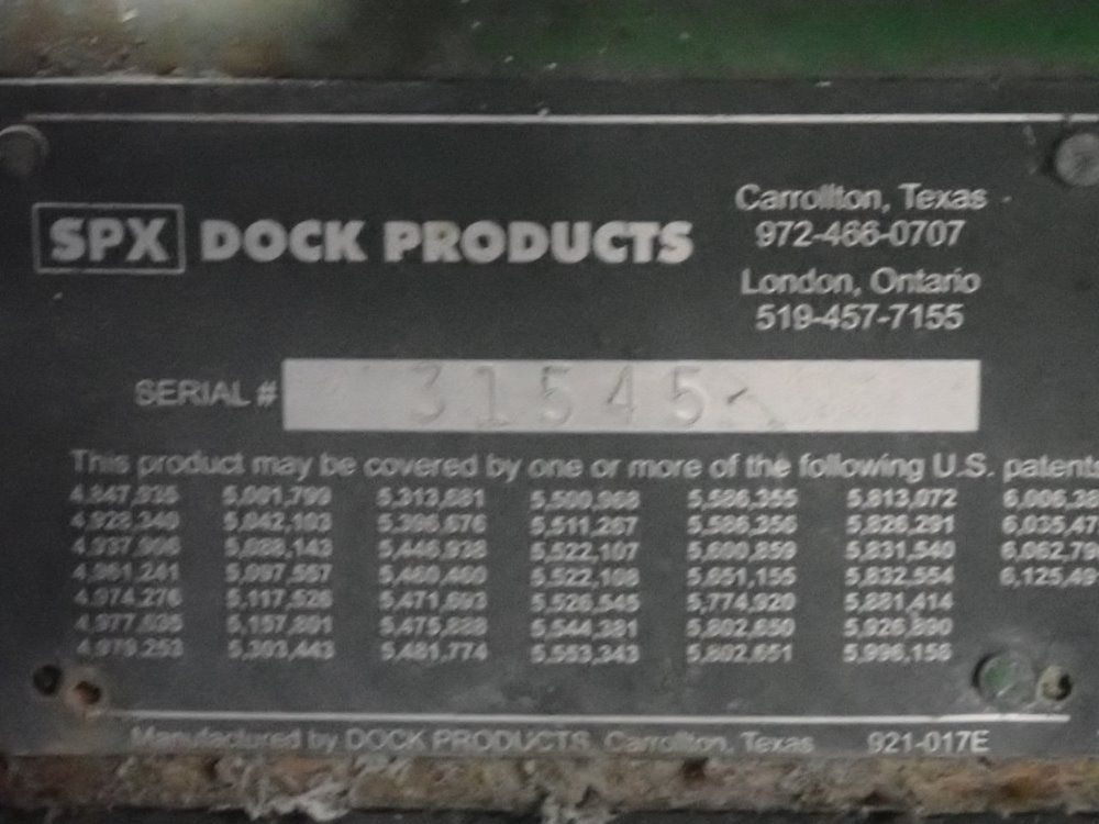 Cm Kelley 1000lbs Dock Levelers