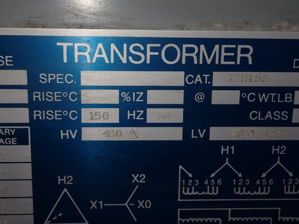 Hevi Duty Electric Transformer