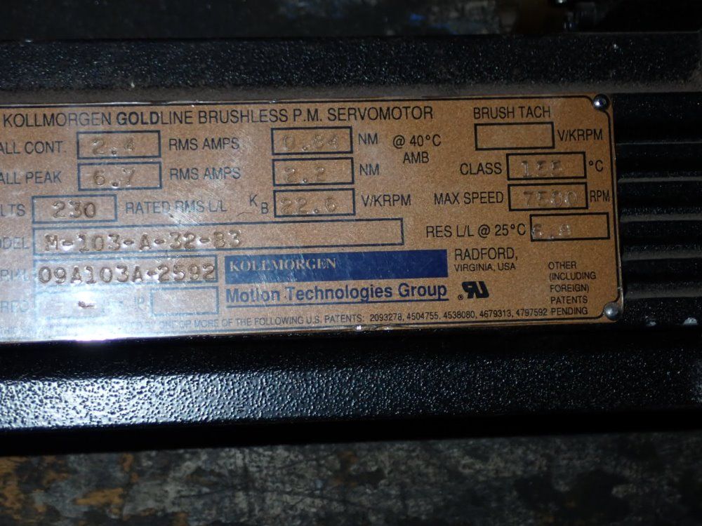 Rollmorgen Servo Motor