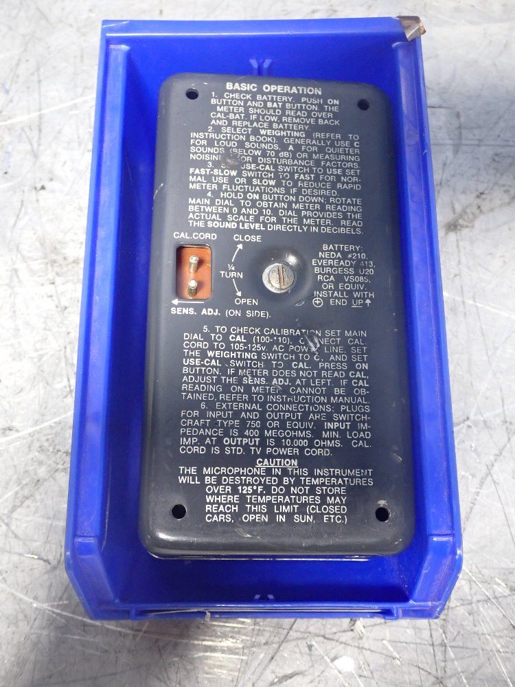 Scott Instruments Sound Meter