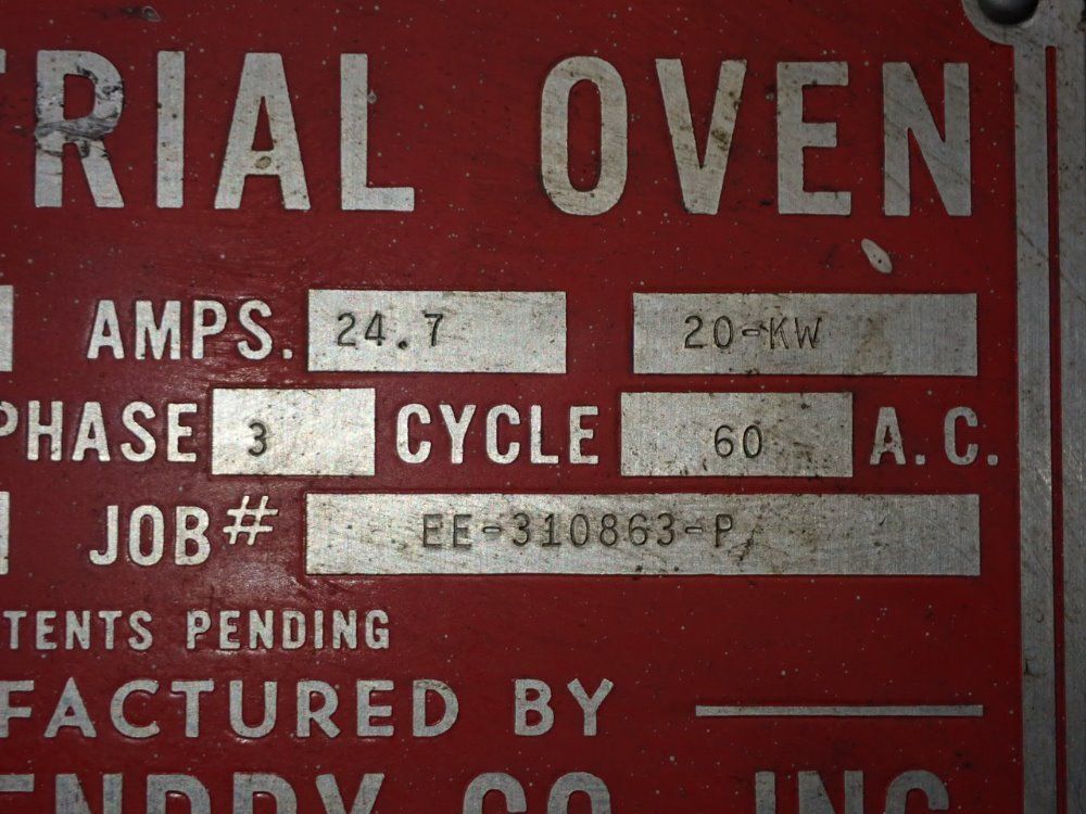 Industrial Oven Oven