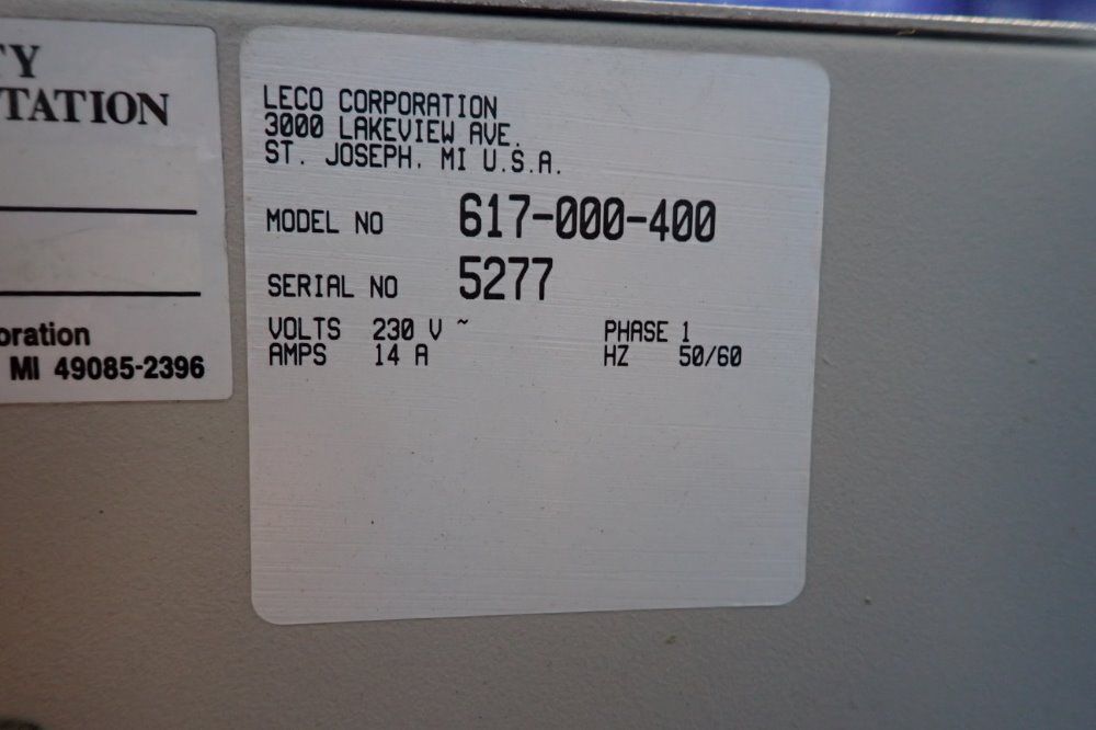 Leco Cs-200 Lab Machine - Cs-200