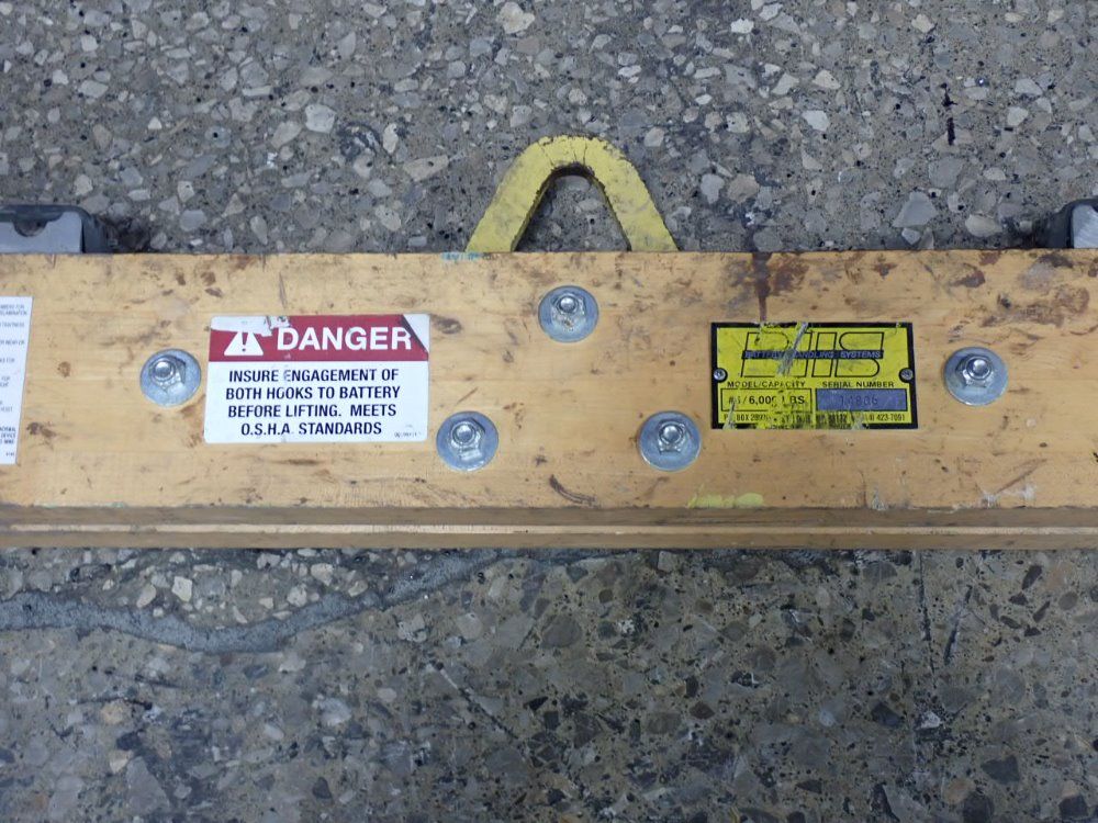 Bhs/battery Handling Systems 6000# Load Bar - 6/6000lbs