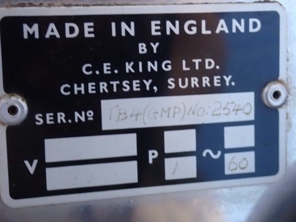 C. E. King Electronic Tablet Counter