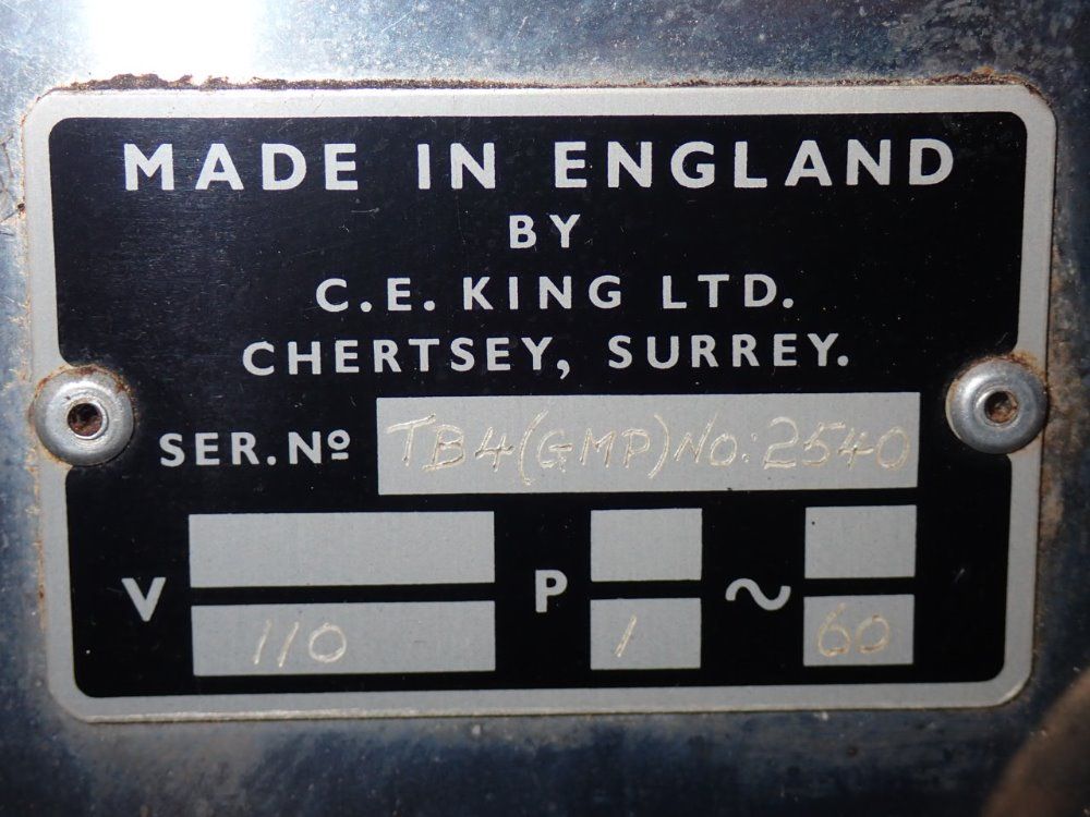 C. E. King Electronic Tablet Counter