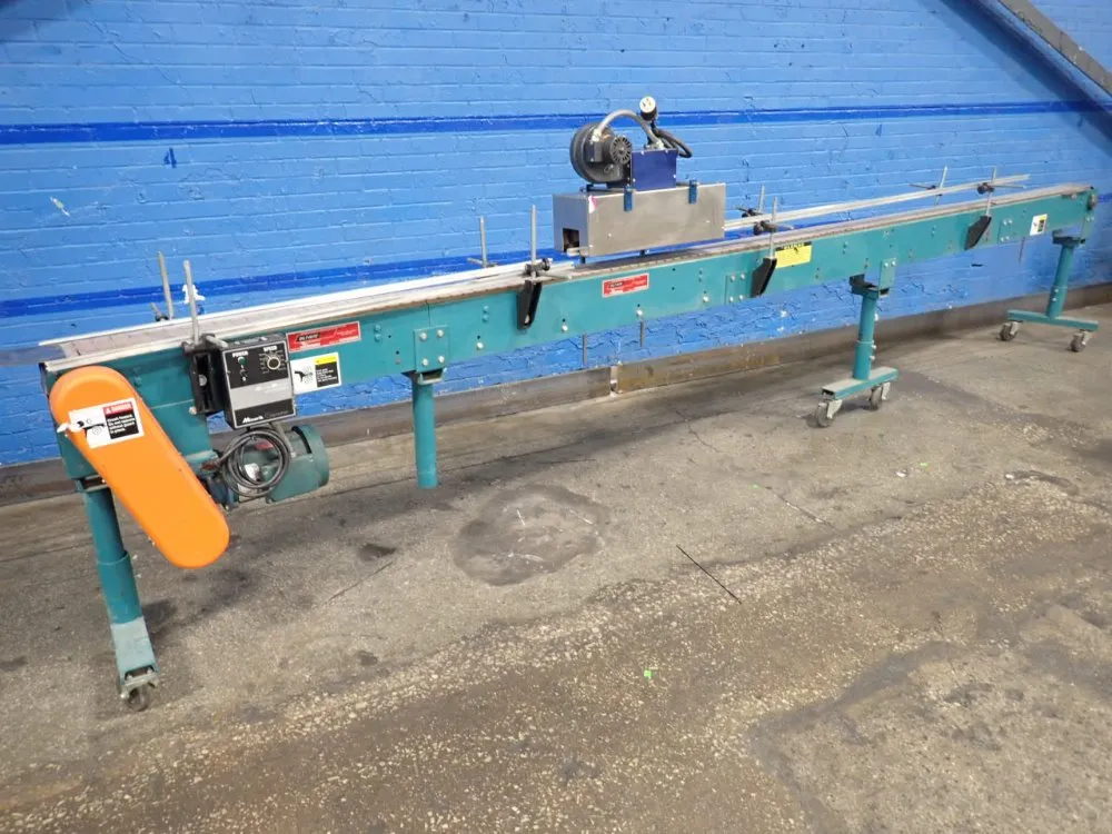 Bilt-rite Brico Power Belt Conveyor W/ Heat Shrink Tunnel