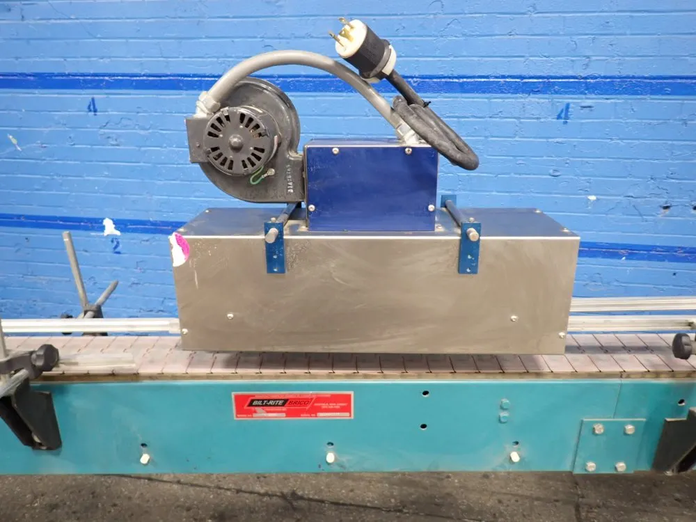 Bilt-rite Brico Power Belt Conveyor W/ Heat Shrink Tunnel