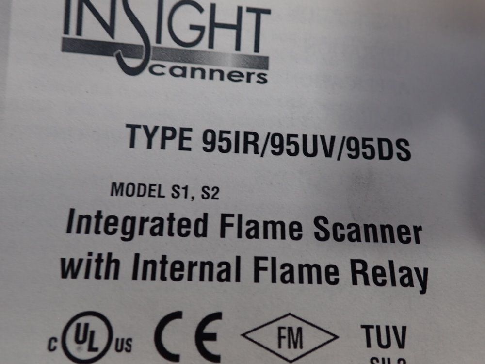 Insight Scanners 2.4a Intergrated Flame Scanner With Internal Flame Relay - 95dss21/s1,s2