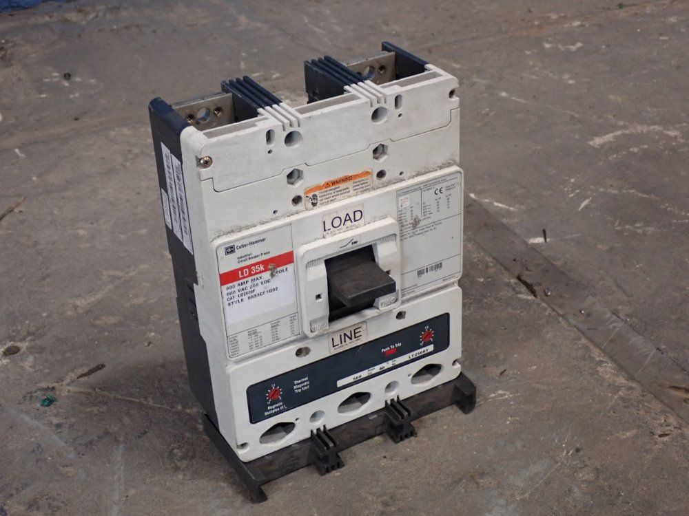 Cutler-hammer 600a Industrial Circuit Breaker Frame - Ld35k