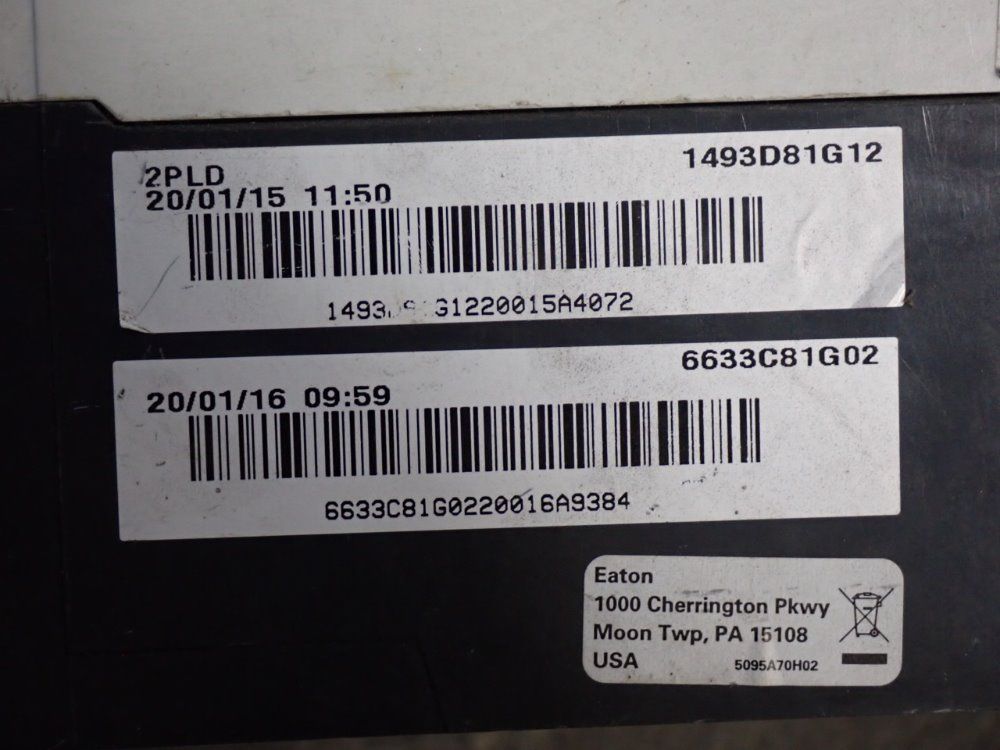 Cutler-hammer 600a Industrial Circuit Breaker Frame - Ld35k