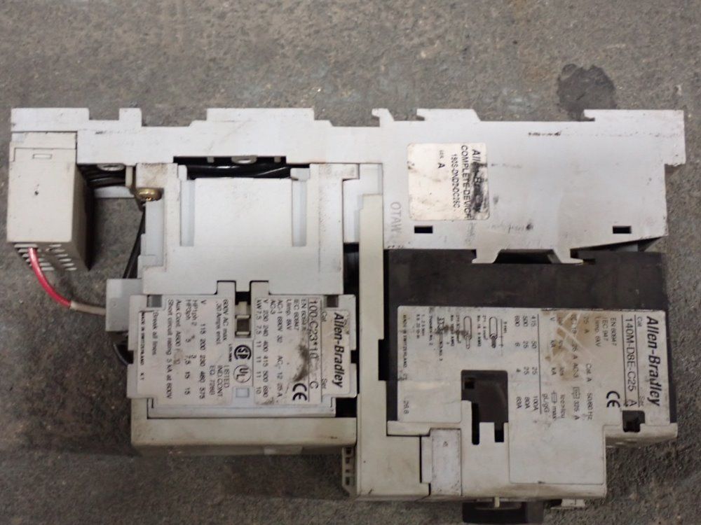 Allen Bradley Manual Combination Motor Controller Complete Device