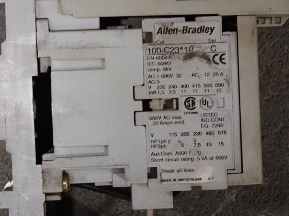 Allen Bradley Manual Combination Motor Controller Complete Device