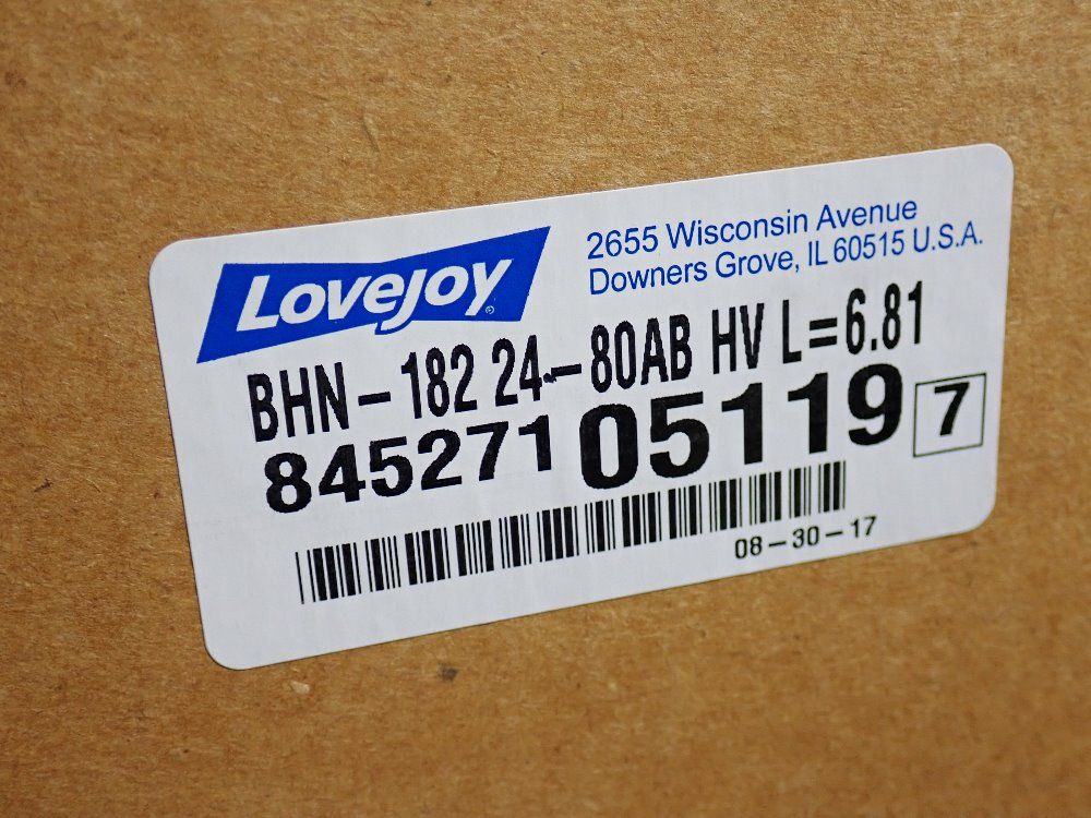 Lovejoy Coupling - Bhn-18224-80ab