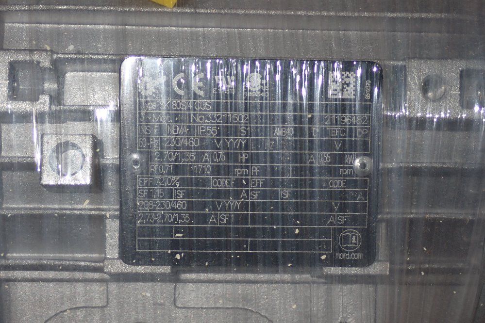 Nord 0.55 Kw/ 0.75 Hp Blower - Sk80s/4cus