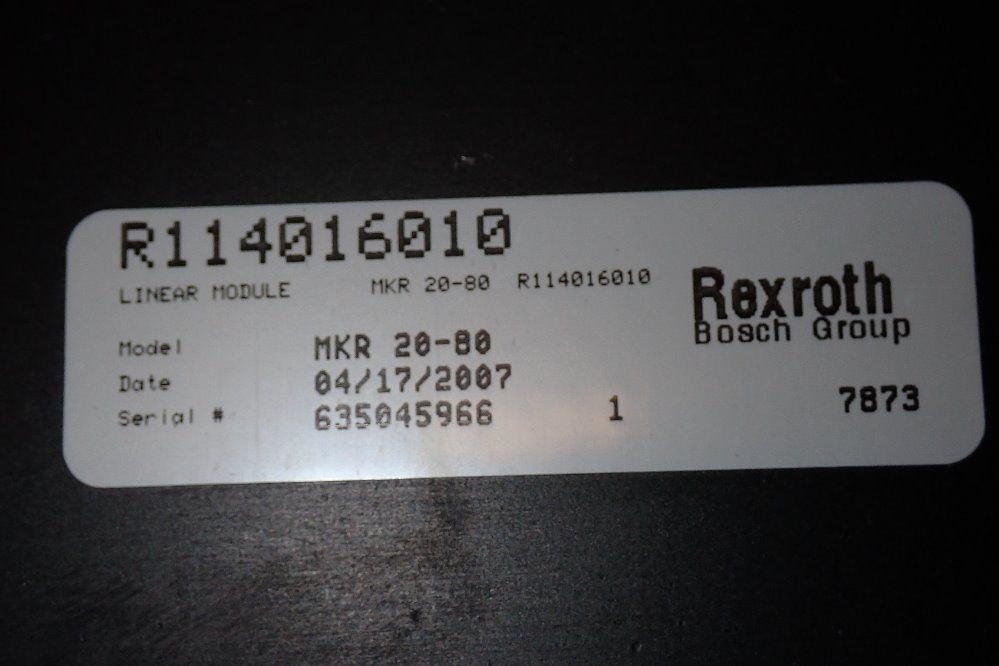 Rexroth 5" X 51" Linear Module