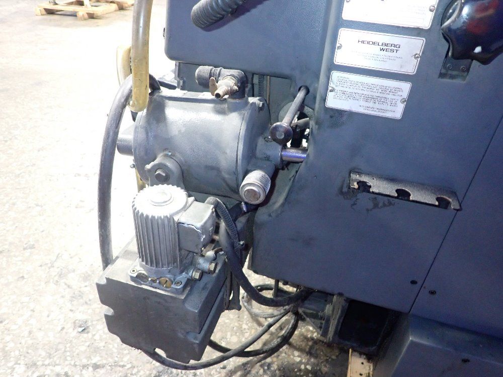 Heidelberg 22" W Color Press - Gtof