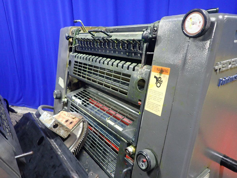Heidelberg 22" W Color Press