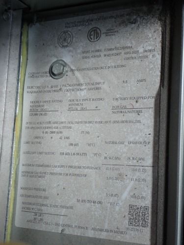 Thermal Zone/ United Refrigeration Distributors In 125000 Btu Gas Heater - Tz80mss125d50sa