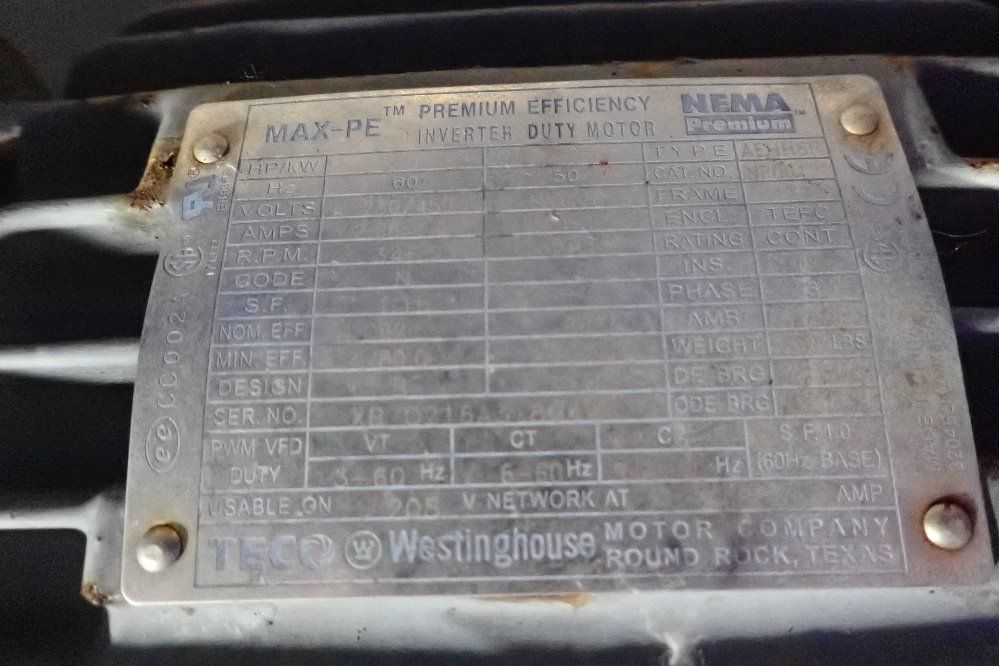 Viron 1 Hp Blower - Vpb-806-bb-pvc-frp-9-ccw270-1