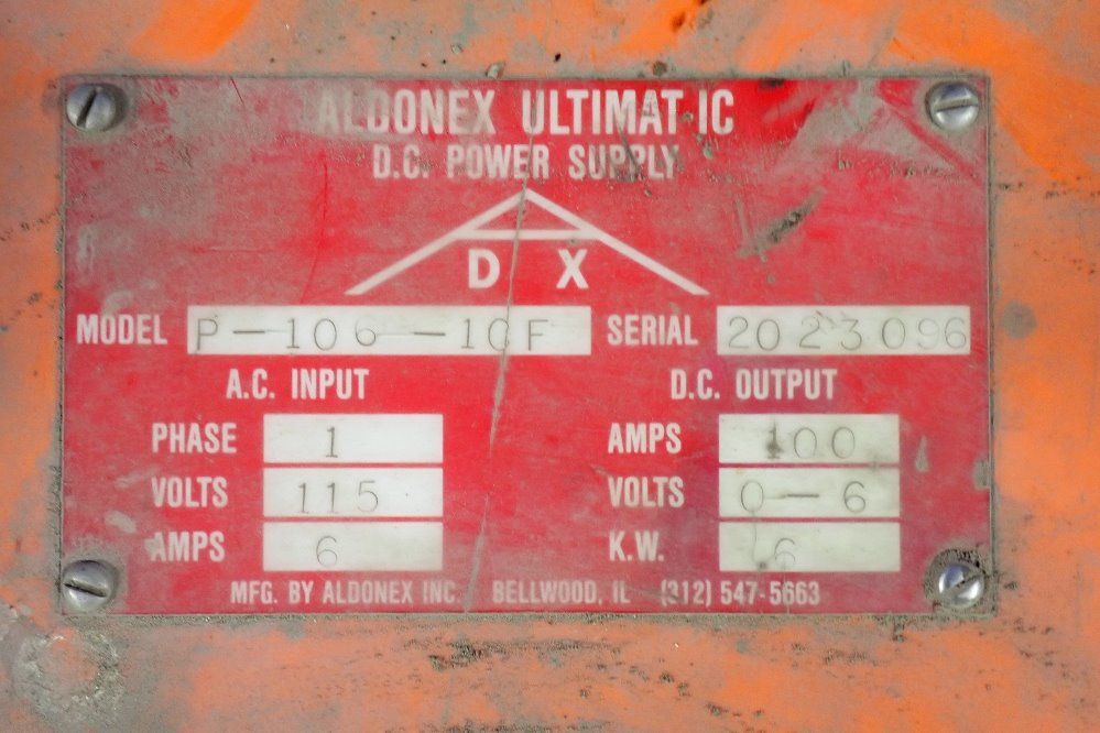 Aldonex Inc Power Supply