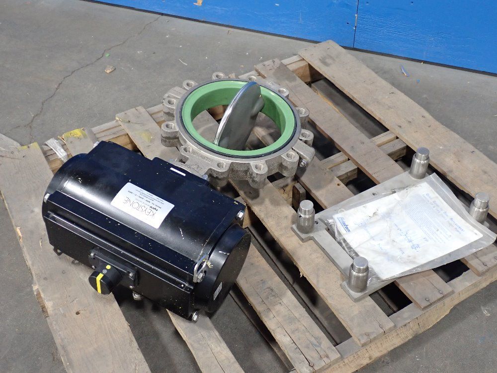 Keystone 120 Psi Pneumatic Rack & Pinion Actuator - Mrp-088u-k-s060