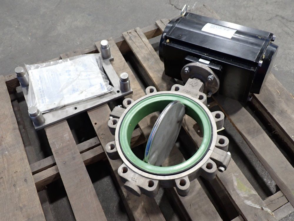 Keystone 120 Psi Pneumatic Rack & Pinion Actuator - Mrp-088u-k-s060