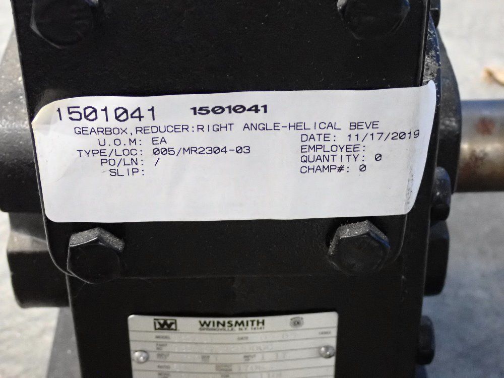 Winsmith 1.17 Hp Speed Reducer - 930mdt