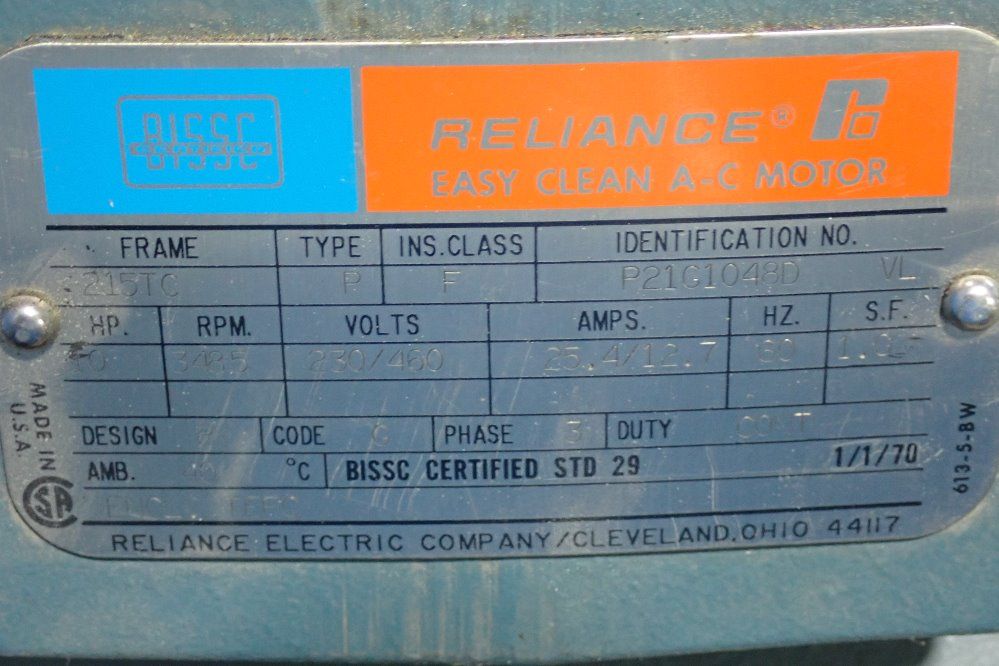 Reliance Electric Ac Motor