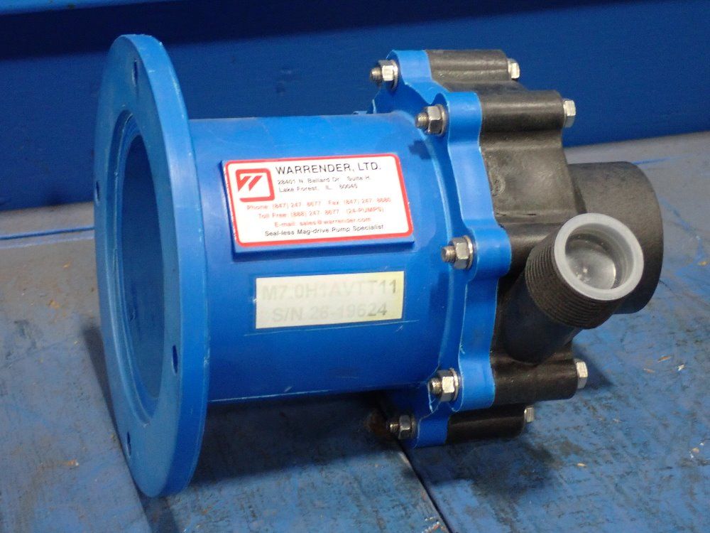 Warrender Ltd. Centrifugal Pump - M7.0h1avtt11