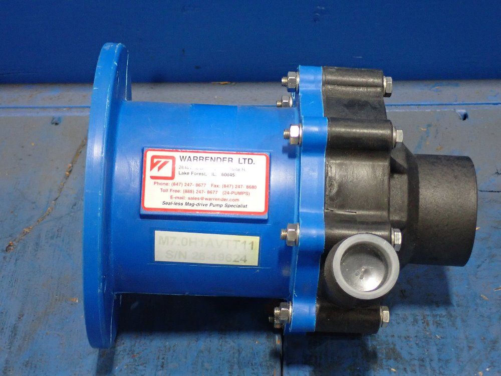 Warrender Ltd. Centrifugal Pump - M7.0h1avtt11