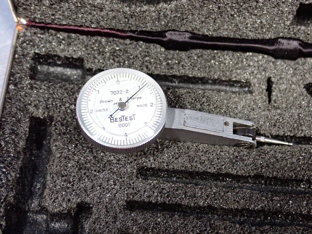 Brown & Sharpe 1", .0001" Increments Dial Test Indicators - 7032-2