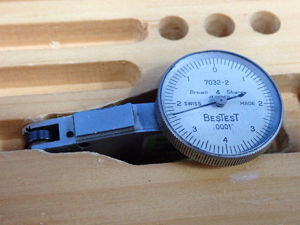 Brown & Sharpe 1", .0001" Increments Dial Test Indicators - 7032-2